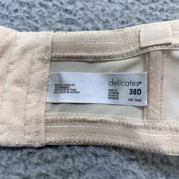 Delicates Bra 38D T-Shirt Bra Strapless Formal - Picture 6 of 8